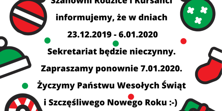 Przerwa świąteczna